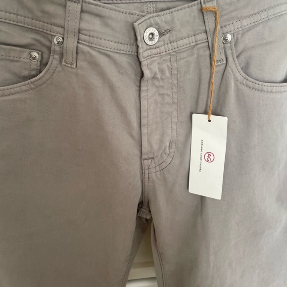 AG The Dylan Sueded Stretch Sateen Straight Fit Pants - Picture 8 of 8